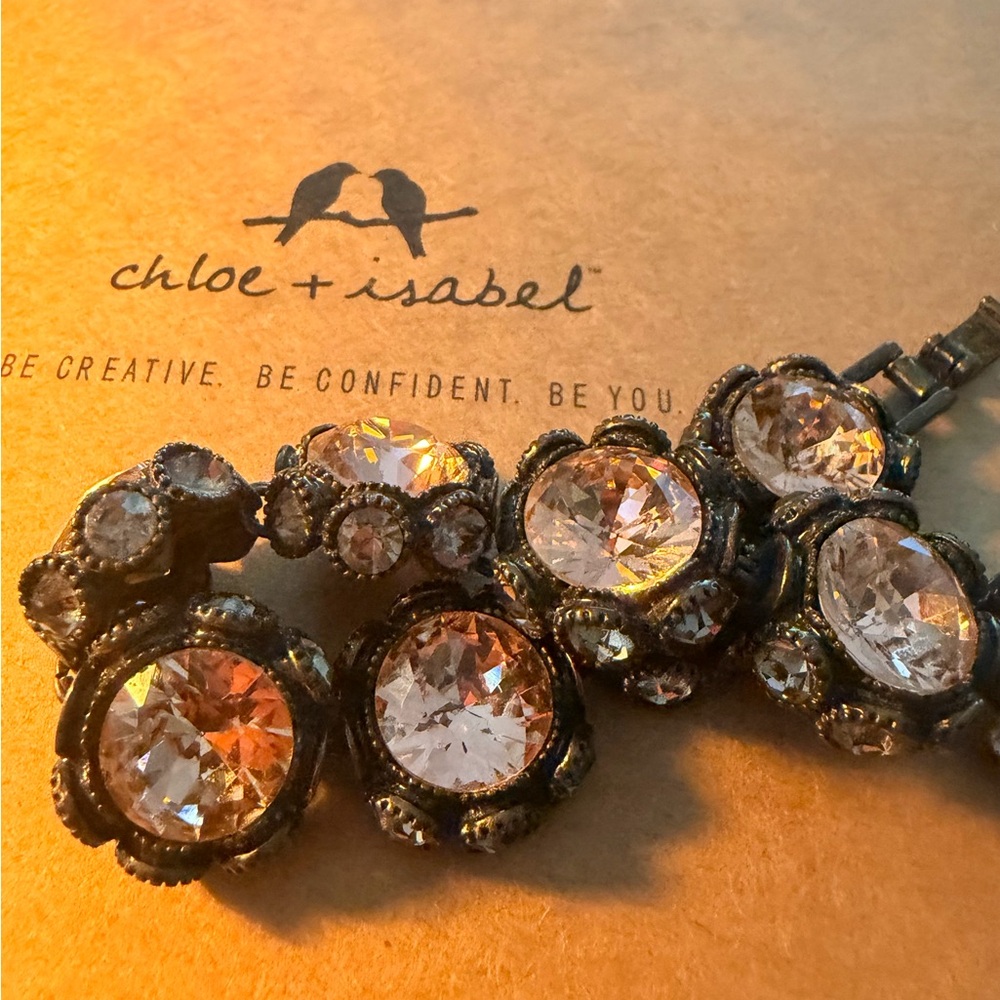 Chloe + Isabel Brûlée Gold and Crystal Bracelet
B1 - Picture 4 of 8